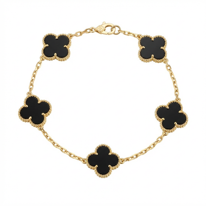 Fortuna Five Clover Bracelet