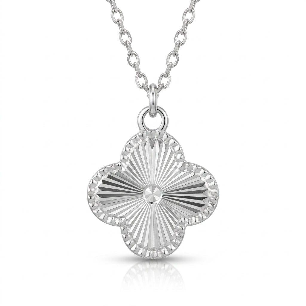 Solea Clover Sculpted Necklace