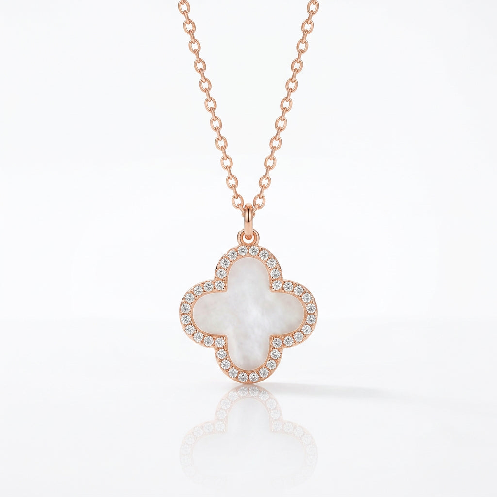 Élan Duo Clover Necklace